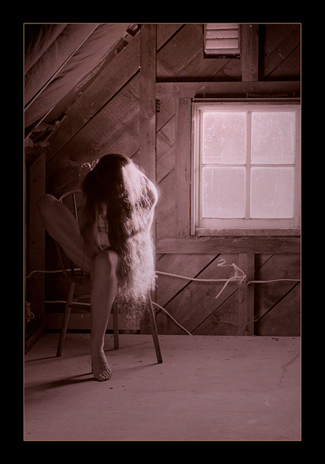 Symmetry, Attic Nude,  High Cascade Studios.